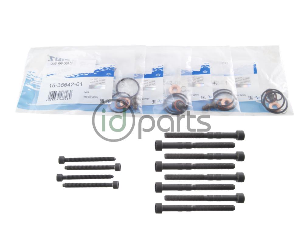 Injector Install Kit w/ Seals & Bolts - 4 injectors (BEW BRM BHW)